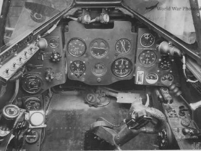 Spiteful cockpit