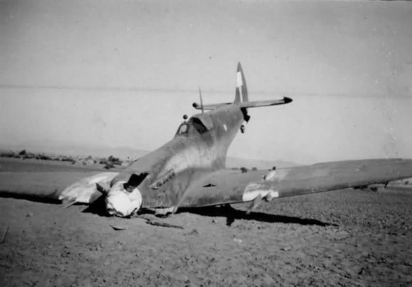 Crashed Spitfire Of The Raaf World War Photos