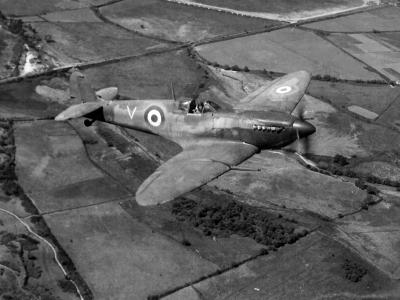 French Supermarine Spitfire Italy 1944