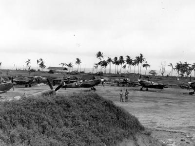 RAAF 452 Squadron Spitfires Mk VIII on Borneo 1945