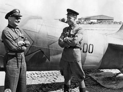 Soviet Spitfire and pilots Lend Lease program