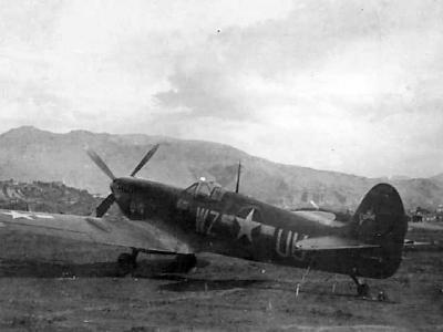 Spitfire Mk IX WZ-UU of the 309th Fighter Squadron Italy