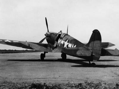 Spitfire coded ZM-M of the 12th TRS, 67th Reconnaissance Group on the 26th of March 1944