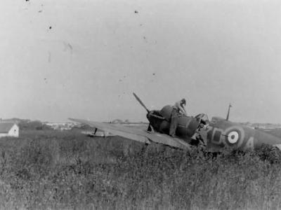 Captured Supermarine Spitfire Mk I