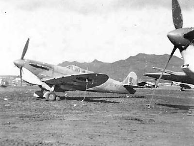 Supermarine Spitfire Mk Vb EP835 on Airfield Italy