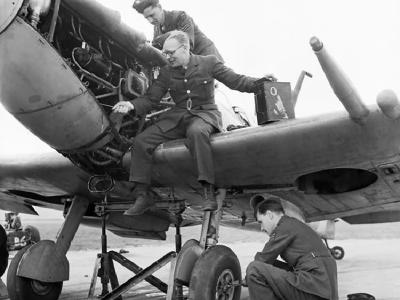 No. 610 Squadron Spitfire V