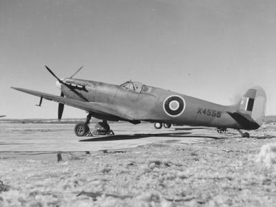photo reconnaissance Supermarine Spitfire X4555