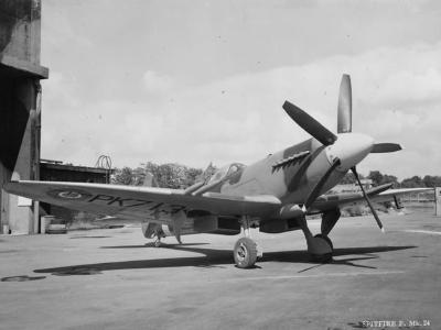 Final Spitfire variant: F Mk24, serial PK713