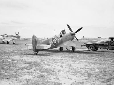 Spitfire Mk IX FT-F MK118 of No. 43 Squadron RAF Italy