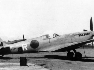 Spitfire Mk IXc BS342 of No.238 Sqn RAF, 1943