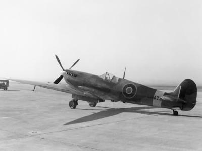 Spitfire Mk VIIc BN474 at Wright Field