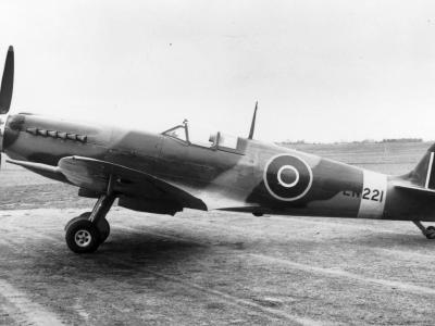 First production Spitfire Mk XII EN221