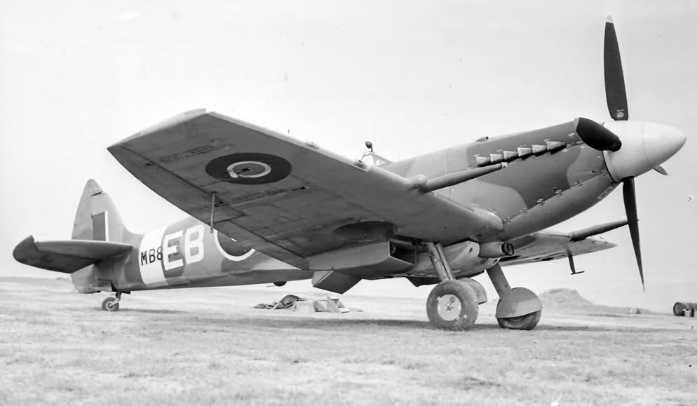 Spitfire Mk XII EB-B MB882 of No. 41 Squadron RAF | World War Photos