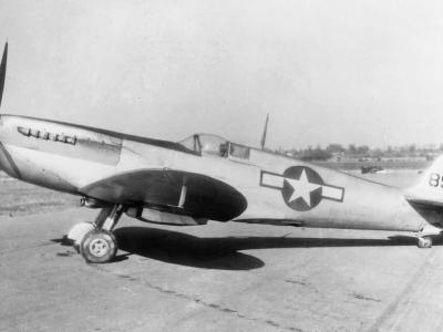 Spitfire PR XI PA892 of the 7th Photographic Reconnaissance Group