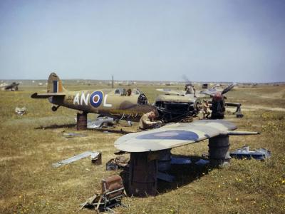 Spitfire Mk Vc JG726 AN-L of No. 417 Squadron RCAF, Gabes April 1943