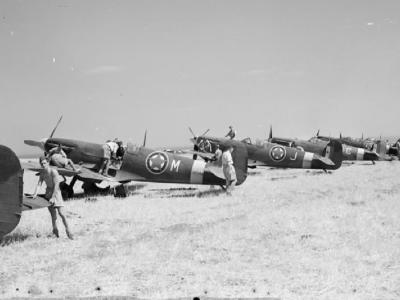 Spitfire Mk Vc 352 of No. 352 Squadron RAF