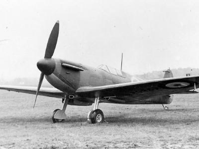 Spitfire Mk I serial K9801