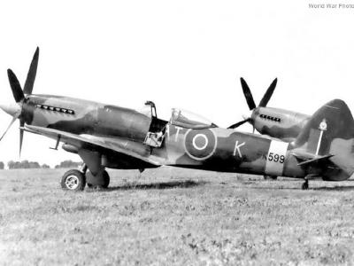 Spitfire F22 PK599 RAT-K