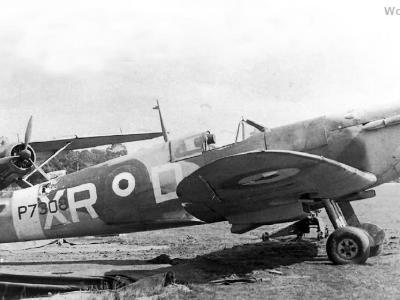 Spitfire IIa P7308 71 Sqn