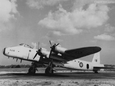 Stirling V PK142 242 Squadron Stoney Cross