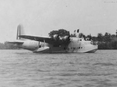 French flying boat Short Sunderland III