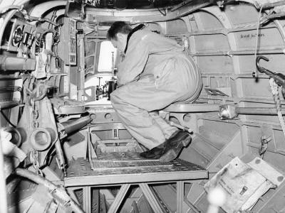 Short Sunderland bomb aimers position