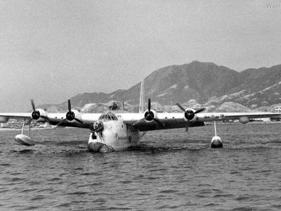 Sunderland Kowloon Bay 1955