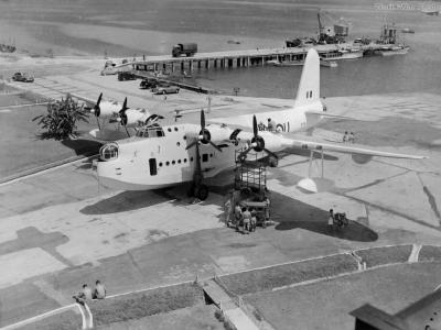 flying boat Sunderland V EJ155
