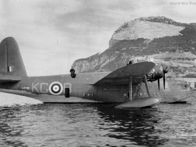 Short Sunderland L5798 204 Gibraltar