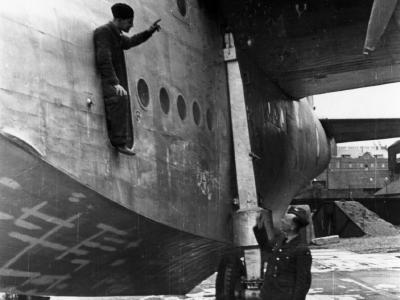 Short Sunderland at Pembroke Dock