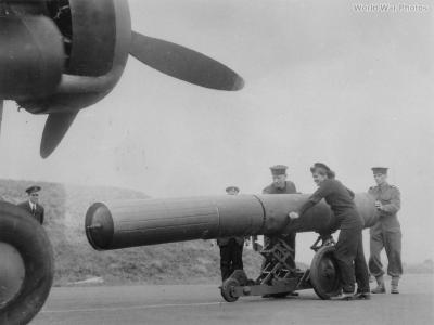 Mine Loaded onto Fairey Swordfish