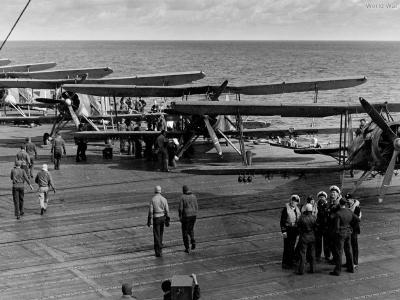 Swordfish 813 Squadron aboard USS Wasp 1942 2
