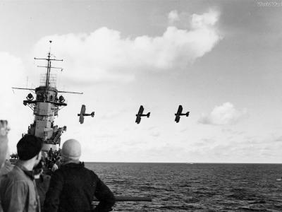 Swordfish Buzz USS Wasp 1942