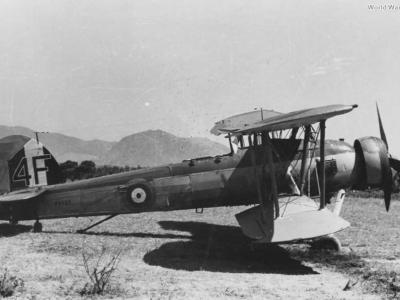 Swordfish P4127 of 820 Naval Air Squadron, Sardinia 40