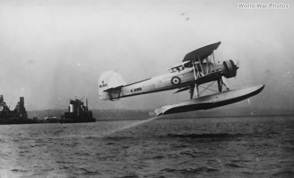 Swordfish Seaplane take off