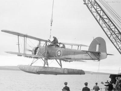 Fairey Swordfish V4367 from HMS Malaya