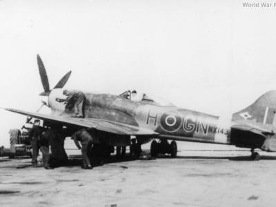 Tempest F6 NX143 249 Sqn Habbaniyah