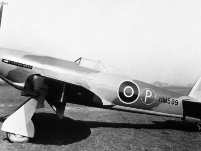 Tempest I HM599 February 1943