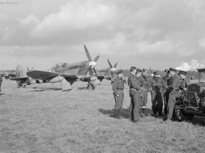 Tempest Mk V JN803 SA-D of No. 486 Sqn RNZAF at Grimbergen
