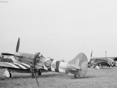 Tempest Mk V JN754 SA-A and JN801 SA-L of 486 Sqn