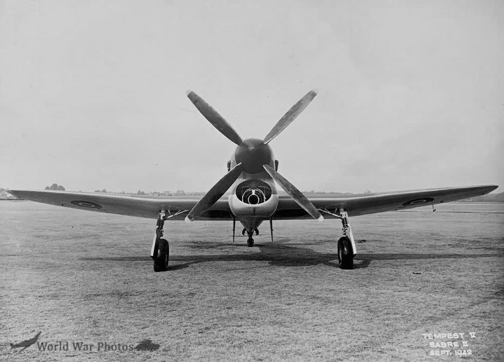 Tempest Mk V prototype HM595