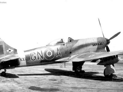 Hawker Tempest NX126 GN-A of 249 Sqn