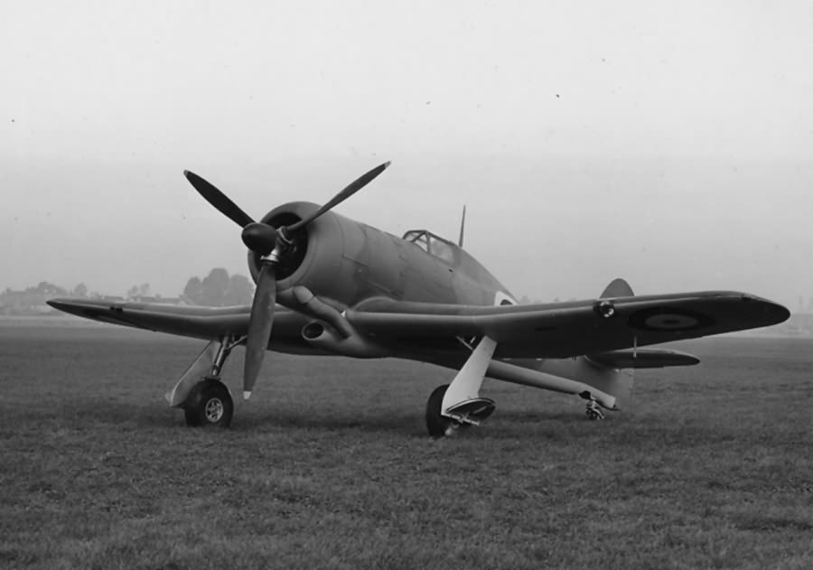 Hawker Tornado HG641 with Centaurus