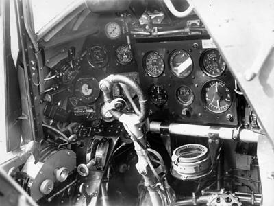 Hawker Tornado cockpit