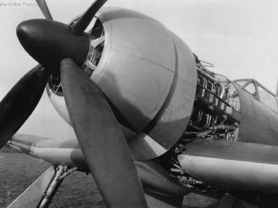Napier’s Prototype Typhoon IB R8694 annular radiator