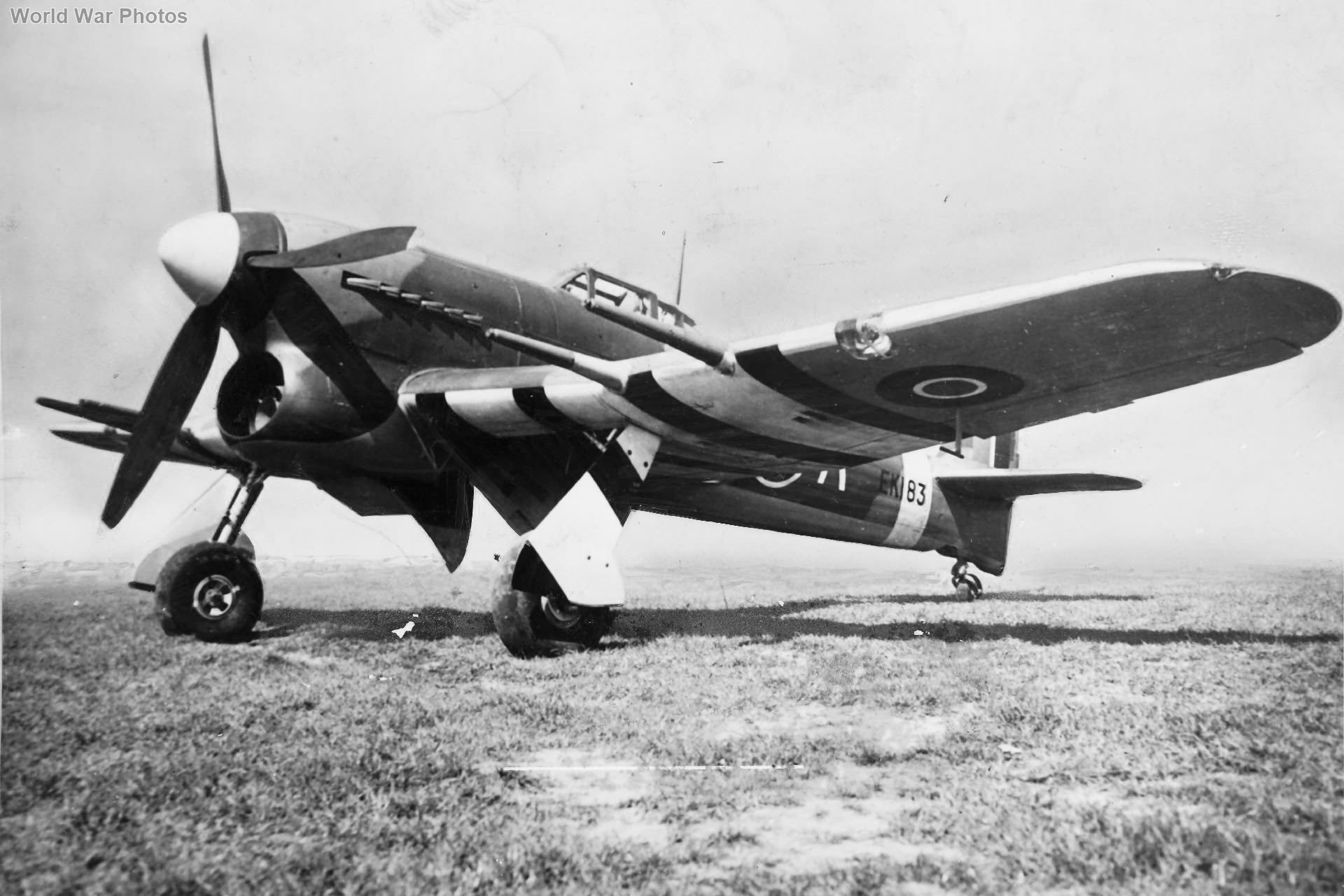 Hawker Typhoon Mk Ib EK183, Code US-A Of 56 Sqn 1943 2 | World War Photos