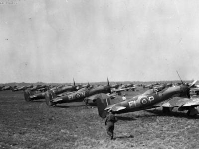 Typhoon IB EL-P No. 181 Squadron RAF at Twente Holland
