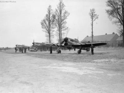 Typhoon IB of No. 183 Squadron RAF during exercise