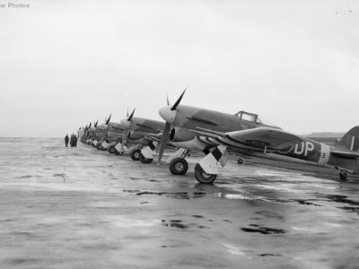 Typhoon JP919 of No. 193 Squadron RAF Harrowbeer