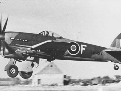 Typhoon takes off